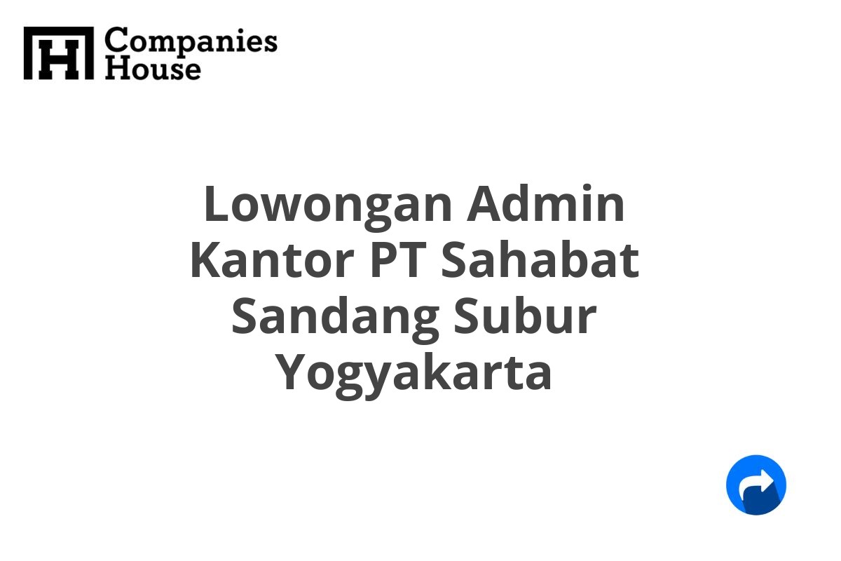 Lowongan Admin Kantor PT Sahabat Sandang Subur Yogyakarta